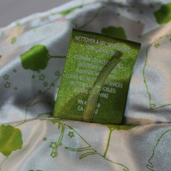 Soya & Kio Women Moto Jacket Gray Zip Up  Cotton Lined Long Sleeves size Medium - Picture 7 of 7